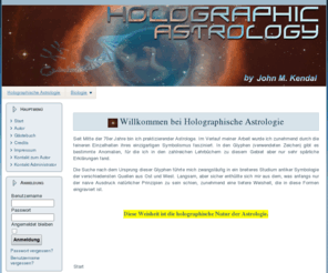 holographische-astrologie.de: Willkommen auf Holographische Astrologie
Holographische Astrologie versteht die Astrologie als umfassendes System von Symbolen, die alle Lebens- und Erfahrungsbereiche umschreiben und uns die hinter allem Leben stehenden Prinzipien ohne Worte verdeutlichen können.