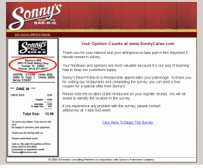 sonnycares.com: Casual Restaurant Dining Study
