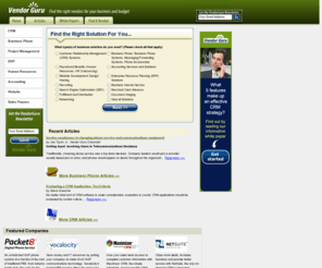 vendorguru.com: Overview Home
VendorGuru has done exhaustive research and identified the most respected and cutting-edge companies in a number 