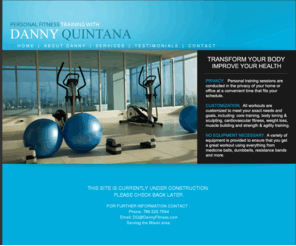 dannyfitness.com: Fitness with Danny Quintana
Miami Personal Fitness Trainer - Danny Quintana