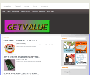 getvalue.co.za: GetValue - sense that will save you Rands!
From banking to groceries, cellphones to insurance. Free tips, info and advice that saves you money.