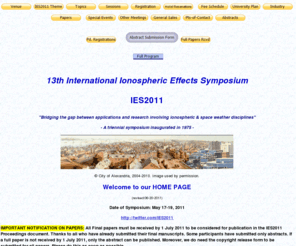 ies2011.com: Home Page
