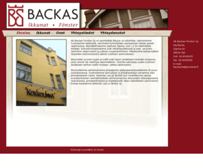 backasfonster.com: Backas Fnster - Backas ikkuna
