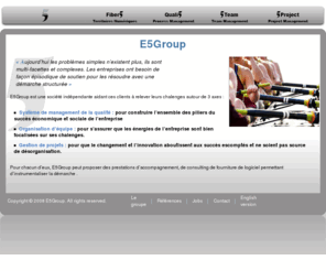 e5group.fr: E5Group | Vos projets FTTH sont les notres
E5GROUP : société indépendante aidant ces clients à relever leurs chalenges