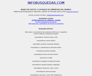 infobusquedas.com: INFOBUSQUEDAS
