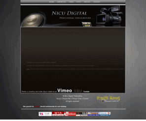 nicudigital.com: Filmari Nunti Nunta HD Nicu Digital fotograf si cameraman
Nicu Digital-Filmari nunti suceava,filmare nunta suceava,filmare HD,cameraman nunti,aranjamente nunti,muzica nunta,foto nunti,botez,evenimente Suceava.