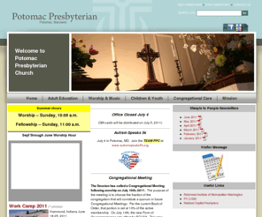 potomacpresbyterian.org: potomacpresbyterian.org | Web hosting services by EarthLink Web Hosting
Currently no public web site at this web address.