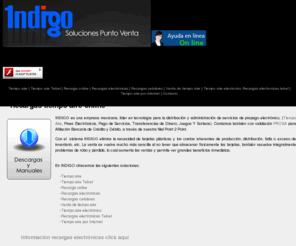 recargatiempoaire.info: Recarga tiempo aire por internet, recargas electronicas de tiempo aire por internet Movistar, Iusacell, Telcel || IndigoSPV
Recargas de tiempo aire por internet recargas electronicas a celulares en internet. En Indigo SPV puedes realizar recargas tiempo aire por internet electronicas via web. Recarga tiempo airepor internet . Recargas de tiempo aire por internet de celulares Movistar, Telcel, Iusacell, Nextel.