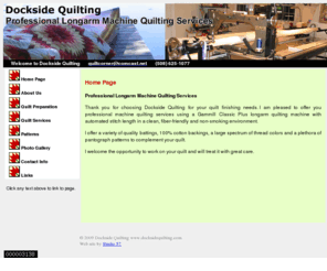 docksidequilting.com: Dockside Quilting - www.docksidequilting.com
docksidequilting.com