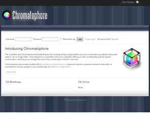 malmfamily.com: Introducing Chromatophore
Joomla! - the dynamic portal engine and content management system