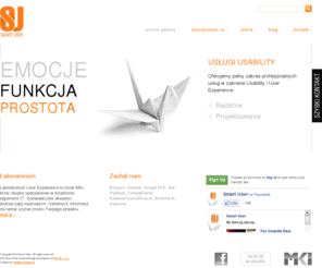 smartuser.pl: Badania użyteczności, badania usability, użyteczność stron internetowych, użyteczność, webusability stron,  firma Web usability
SmartUser firma Web Usability  –  zajmujemy się: badaniem użyteczności stron internetowych, doradztwem Web Usability. Zapraszamy! 