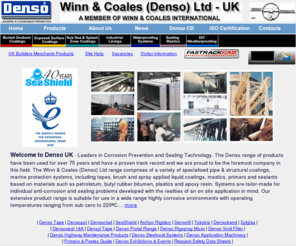 denso.net: Denso anti-corrosion waterproofing and sealing products protecting steel pipes and structures
Denso anti-corrosion and sealing products protecting steel pipes and structures.  With over 75 years in the industry specialising in pipe coatings and sealing solutions, Winn & Coales (Denso) Ltd are on hand worldwide to provide a solution to your corrosion or sealing problem however small or large