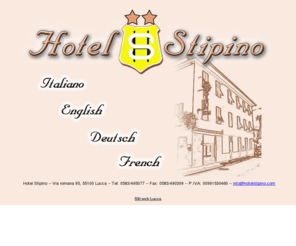 hotelstipino.com: Hotel Stipino
Hotel Stipino, un accogliente hotel due stelle a conduzione familiare vicino al centro storico di Lucca