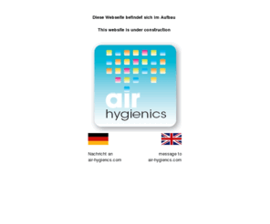 air-hygienics.com: ..:: air-hygienics ::..
Das Verfahren von air-hygiencs.com sorgt auf neuartige Weise für keimfreie Luft in der Herstellung und Produktion