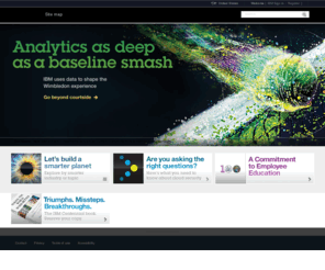 uctwo.org: IBM  - United States
The IBM corporate home page, entry point to information about IBM products and services
