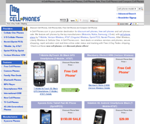 4-cell-phones.com: 4-Cell-Phones.com: Discount Cell Phones, Cell Phones Sale, Free Cell Phones and Compare Cell Phones
Discount Cell Phones, Cell Phones Sale, Free Cell Phones and Compare Cell Phones.