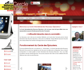 cercle-international-epicurien.info: Cercle international des nouveaux Epicuriens | International, Nouveaux
Le Cercle International des Nouveaux Épicuriens est un annuaire interactif réunissant des fournisseurs et prestataires de services, des personnalités publiques, des chefs d'entreprises et des consommateurs.