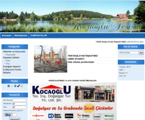 kocaogluinsaat.com.tr: - Kocaoğlu İnşaat Bolu - 0374 2175530
Kocaoğlu İnşaat Bolu Resmi Web Sitesi. Kocaoğlu Tesisat. Omn Bilişim tarafından hazırlanmıştır.