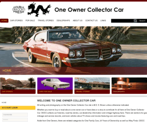 oneownercollectorcar.com: Welcome to One Owner Collector Car
One Owner Collector Car offers something for every car enthusiast.