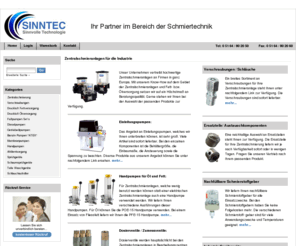 schmieranlagen.com: Zentralschmieranlagen und Pumpen für die Fettversorgung und Ölversorgung
Wir vertreiben Zentralschmieranlagen, Schmieranlagen und Pumpen für die Fettversorgung und Ölversorgung Ihrer Maschinen. Zentralschmieranlagen von Sinntec und namenhaften Herstellern.