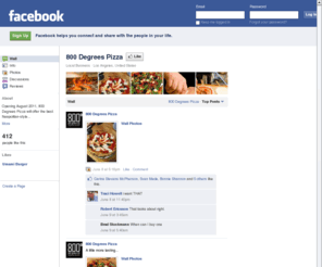 800pizza.biz: Incompatible Browser | Facebook
 Facebook is a social utility that connects people with friends and others who work, study and live around them. People use Facebook to keep up with friends, upload an unlimited number of photos, post links and videos, and learn more about the people they meet.