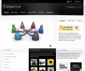 fragrancesbazar.com: Components used in Elegance
Joomla! - the dynamic portal engine and content management system