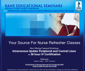 nurserefresher.com: Welcome to Kane Educational
