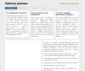 odwiertypionowe.pl: Geotermalne Odwierty pionowe pod pompy ciepła 59
Odwierty pionowe do pompy ciepła