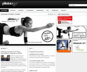 pilatesgo.com: Pilatesgo - Salud para tu cuerpo y tu mente
Salud para tu cuerpo y tu mente - Pilates y Entrenamiento Personal - Formación