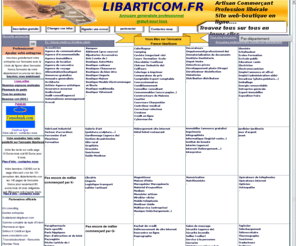 libarticom.fr: LIBARTICOM-Annuaire généraliste et professionnel
Libarticom , annuaire généraliste et professionnel-Référencement de toutes activités professionnels gratuitement.Site de rencontre,courtier,crédit,plombier,avocat,trouvez tous vos professionnels en quelques clics.Annuaire libarticom.