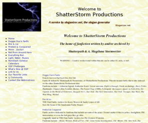 shatterstorm.net: Welcome to ShatterStorm Productions
