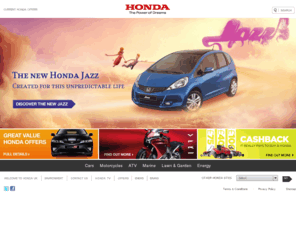 stratstone-honda.com: Honda (UK)
Visit the official Honda (UK) website for the full Honda range of cars, motorbikes, scooters, power equipment, lawnmowers, generators, motorcycles, outboard motors, etc.