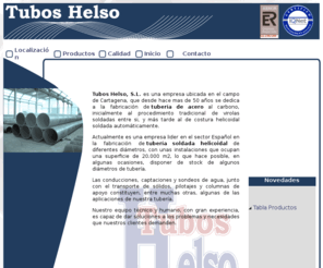 tuboshelso.com: Tubos Helso. Fabricante de tuberías de acero
Tubos Helso fabricación de tuberías de acero