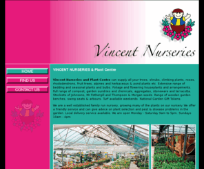 vincentnurseries.com: Vincent Nurseries
Vincent Nurseries and Plant Centre for all your Trees, Shrubs, Rhododendrons, Climbing Plants, Alpine, Herbaceous & Pond Plants Etc. We are an established nursery in Herne Bay.