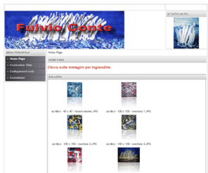 fulvioconte.com: www.fulvioconte.com - Home Page
Joomla - the dynamic portal engine and content management system