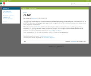 nic.gl: GL Registry - GL-NIC
GL-NIC