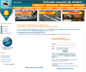 prix-de-revient.com: Prix de revient - essai gratuit - Logiciel de calcul de prix de revient
Logiciel gratuit pour cuisiniers, traiteurs, restaurateurs - Téléchargement et essai sans engagement - Nombreuses références