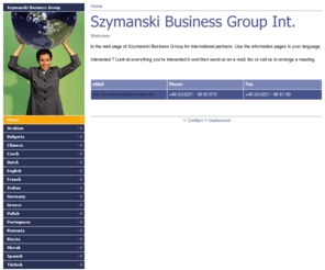 sbg-int.com: Szymanski Business Group International
