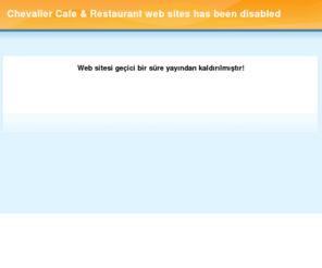 chevaliercafe.com: Account Suspended
