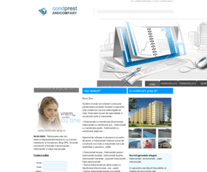 condprestandcompany.ro: Conduraru Grup - Termohidroizolatii, materiale de constructii
Constructii, termohidroizolatii, materiale pvc