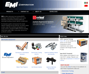 gimaticcanada.com: EMIcorp.com | EOAT, Conveyors, Plastic Molding Equipment & Supplies, Crizaf, Gimatic
Supplying the plastics industry with automation systems and maintenance equipment for more than 40 years.