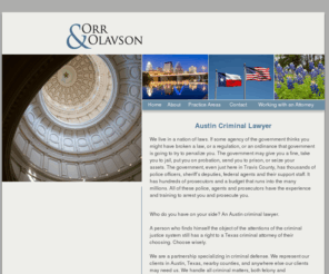 texasfraudlaw.com: Austin criminal lawyer specializing in felonies, misdemeanors and dwi
Need an Austin criminal lawyer? Our job is representing your rights in the justice system.  Choose wisely â call us.