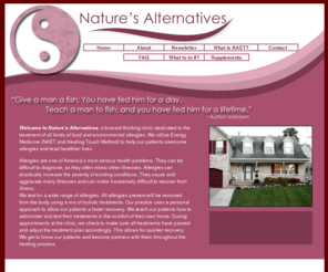 natures-alternatives.net: Nature's Alternatives - Bowie, MD- Home
Alternative Medicine, Behavioral & Developmental Medicine, Pediatrics Physicians & Surgeons, Alternative Medicine Practitioners, Holistic Health Practitioners, Allergy & Immunology Physicians & Surgeons, Bowie, MD