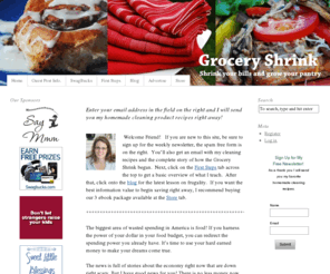 groceryshrink.com: Grocery Shrink | Shrink your bills and grow your pantry.
