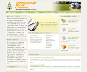 morningstarsolar.com: .:: MORNINSTAR SOLAR COOKERS ::.
