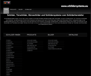 schildersysteme.eu: Schildersysteme - Schilder vom Schilder-Hersteller - HOME
Schilder und Leitsysteme für Händler