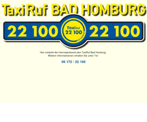 taxi-bad-homburg.com: TaxiRuf Bad Homburg
Ihre Rufnummer für die Taxibestellung in Bad Homburg und der Region