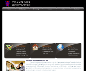 teamworkarchitecture.com: Welcome to Teamwork Architecture in Chennai-Tamilnadu-India.
One of the top ten Architecture Company in chennai,The most popular Construction company in Chennai