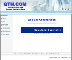 w6ibl.com: QTH.com Web Hosting and Domain Name Registrations
QTH.com Web Hosting and Domain Name Registrations