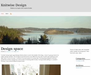 knitwisedesign.com: Knitwise Design | Patterns to inspire the creative knitter
